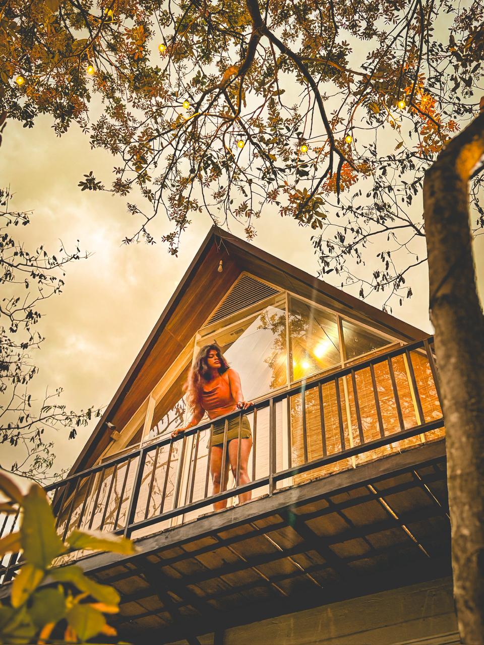 A Frame Cabin in Haragama