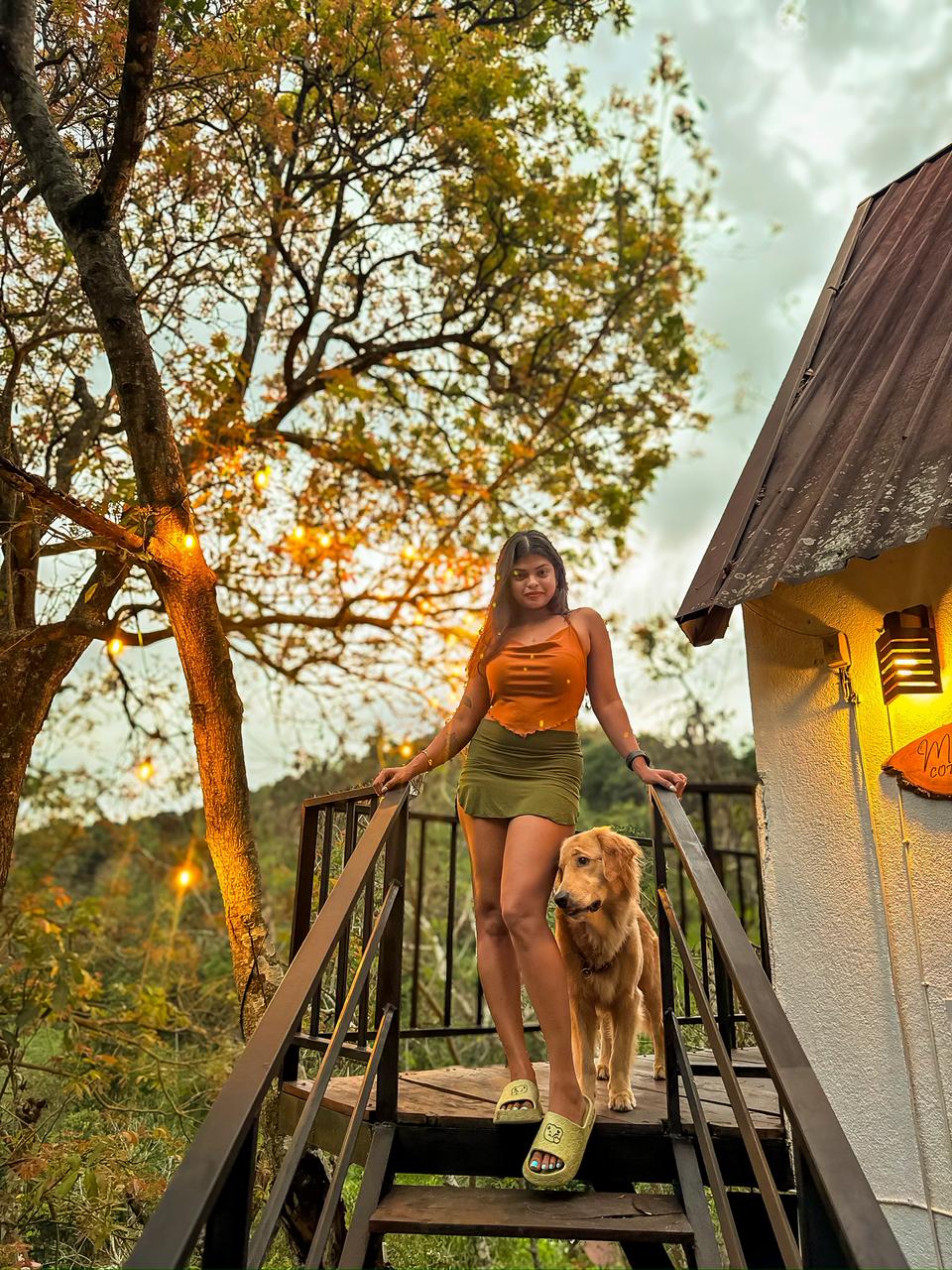 A Frame Cabin in Haragama